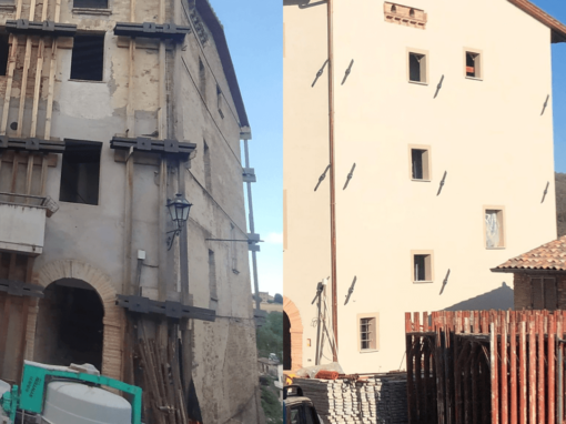 Ristrutturazione immobile nel borgo storico di Papiano